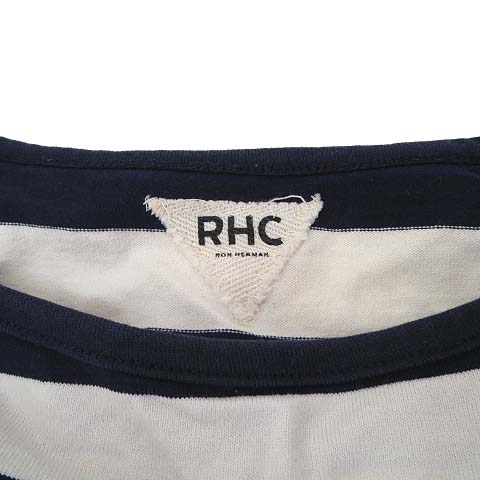 ロンハーマン Ron Herman RHC カットソー XS ネイビー ホワイト 半袖 