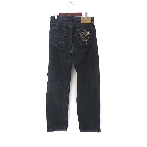 フィッチェ ジーンズ FICCE JEANS デニム パンツ L インディゴ 