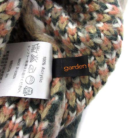 ガーデンバイヴェルムーア Garden By Valmuer ニット 緑 グリーン 長袖 チェック柄 シャギー レディース 036 ベクトルパーク ガーデンバイヴェルムーア Garden By Valmuer ニット 緑 グリーン 長袖 チェック柄 シャギー レディース 036 ベクトルパーク