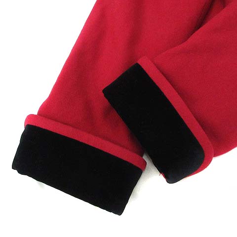 イヴサンローラン YVES SAINT LAURENT チェスター コート M 赤 レッド 