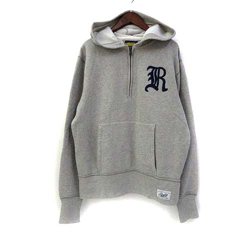 ラルフローレン ラグビー RALPH LAUREN RUGBY パーカー M 灰 グレー 