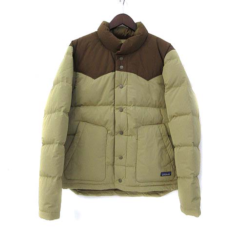 未使用品 パタゴニア Patagonia ビビー ダウン ジャケット Bivy Down Jacket S ベージュ ジャンパー 223fa メンズ 036 ベクトルパーク