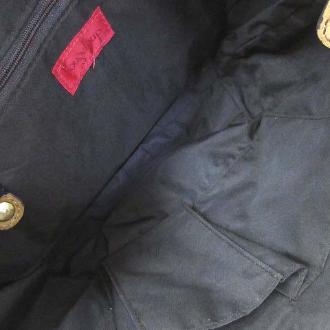 ルージュルー Rougeloup 2way ハンド ショルダー バッグ ベージュ 茶 ブラウン レザー リボン 036 ベクトルパーク