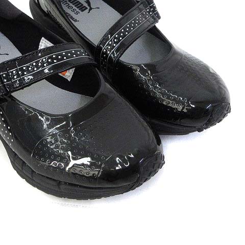 プーマ PUMA シューズ 24cm 黒 ブラック ボディトレイン NEO メリー 