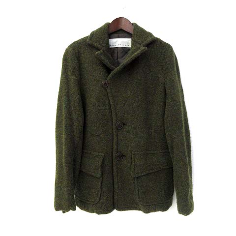 スナオクワハラ Sunao Kuwahara コート M 緑 グリーン ウール 無地 シンプル レディース 036 ベクトルパーク