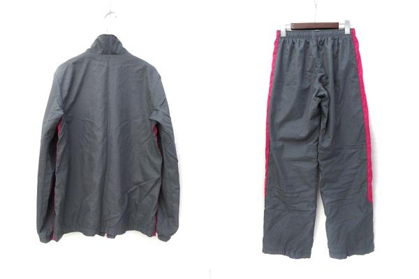 PUMA アウター&ロングパンツ プーマ PUMA ウィンドブレーカー M グレー ピンク ジップアップ