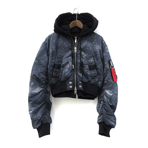 ディーゼル Diesel ジャンパー ブルゾン パーカー Ma 1 Xs ブラック グレー ジップアップ ショート 中綿 美品 レディース 036 ベクトルパーク ディーゼル Diesel ジャンパー ブルゾン パーカー Ma 1 Xs ブラック グレー ジップアップ ショート 中綿 美品 レディース 036 ベクトルパーク