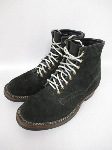 ホワイツ White S スエード ワークブーツ 91 2e ブラック ブランド古着ベクトル 中古 メンズ 037 ベクトルパーク