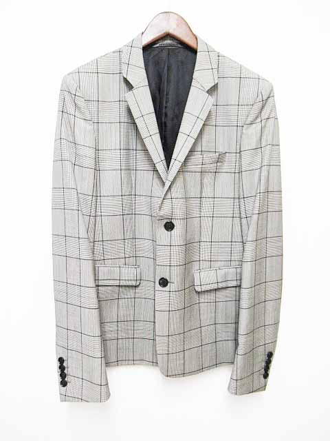 クリスヴァンアッシュ KRIS VAN ASSCHE SHORT CLASSIC 2 BUTTON JACKET 