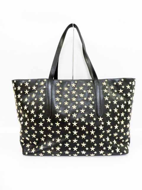 ジミーチュウ Jimmy Choo 正規品 Pimlico ピムリコ スタースタッズ トートバッグ 美品 ブランド古着ベクトル 中古 0417 300 メンズ レディース 037 ベクトルパーク