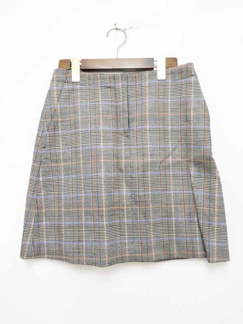 セオリー Theory 18aw Autumn Plaid Seamed Mini A 2b チェックスカート ブランド古着ベクトル 中古 0418 レディース 037 ベクトルパーク