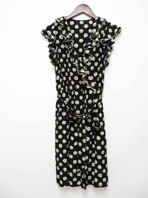 モスキーノチープアンドシック Moschino Cheap And Chic マーガレットプリント シルク ドレス ワンピース ブランド古着ベクトル 中古 0711 レディース 037 ベクトルパーク