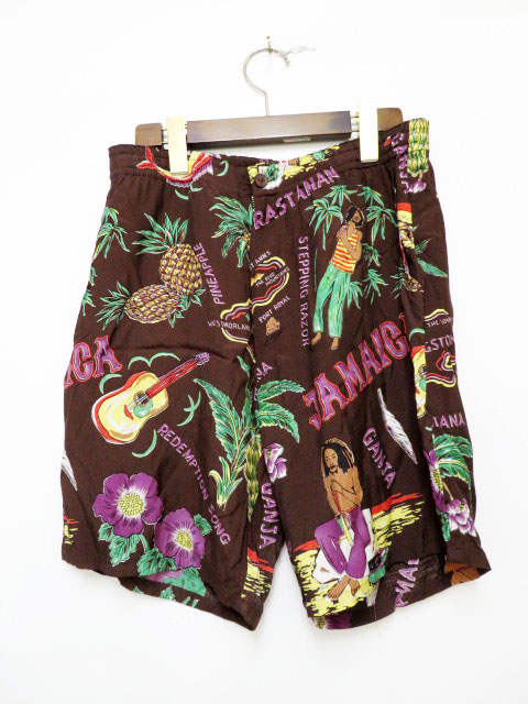 ワコマリア Wacko Maria アロハ ハーフパンツ M ブランド古着ベクトル 中古 0807 メンズ 037 ベクトルパーク