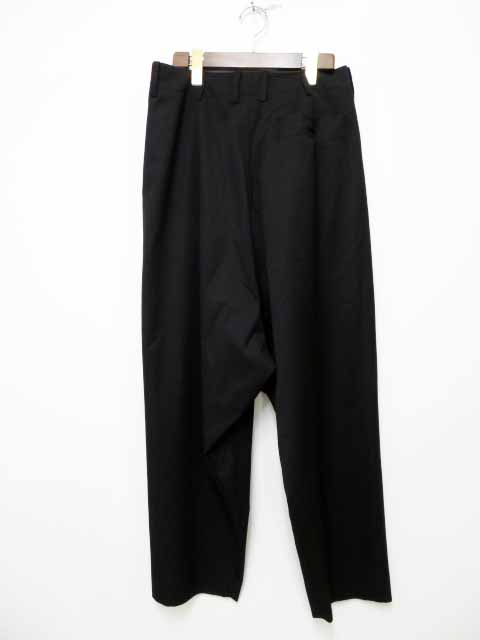 グラウンドワイ ヨウジヤマモト Groundy 18ss Gd P08 100 ラップサルエルパンツ 3 ブランド古着ベクトル 中古 0808 メンズ 037 ベクトルパーク