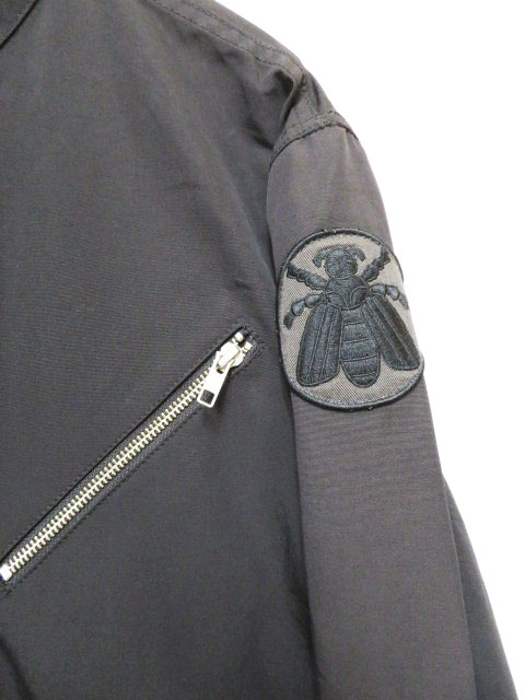 ビービーシー c Bee Line Newman Jacket ダブルジップ ブルゾン ジャケット ブラック M ブランド古着ベクトル 中古 04 104 メンズ 037 ベクトルパーク