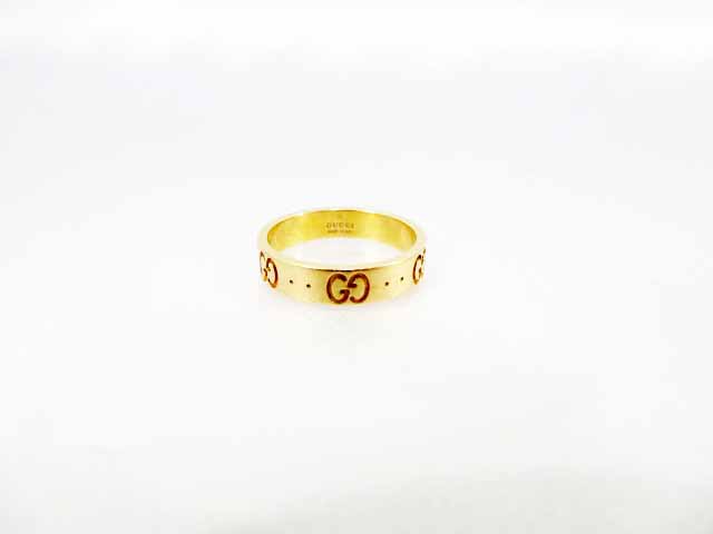 グッチ Gucci アイコンリング 750 ゴールド 11 指輪 ブランド古着ベクトル 中古 0917 レディース 037 ベクトルパーク