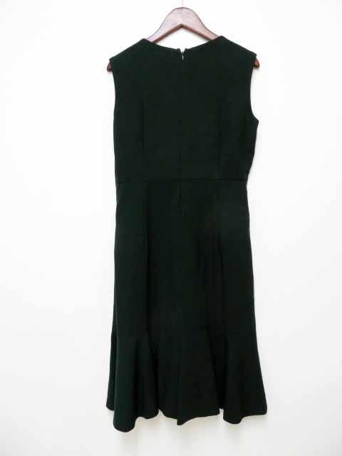 ソーノ Sono ノースリーブ 裾フレア ワンピース M 緑 ブランド古着ベクトル 中古 0918 レディース 037 ベクトルパーク