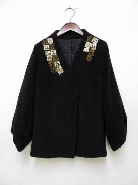 アーキ Archi Aw11 N1 Alchi Jacket ウールビーズ刺繍 ジャケット ブランド古着ベクトル 中古 1104 030 レディース 037 ベクトルパーク
