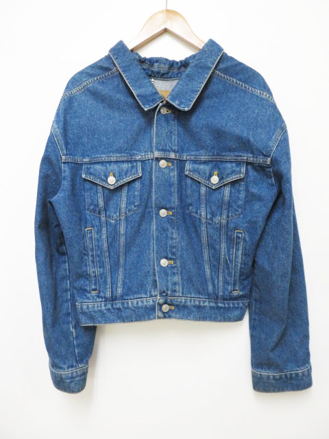 バレンシアガ Balenciaga 16aw Swing Denim Jacket Tsb06 スイング デニムジャケット 40 ブランド古着ベクトル 中古 1022 レディース 037 ベクトルパーク