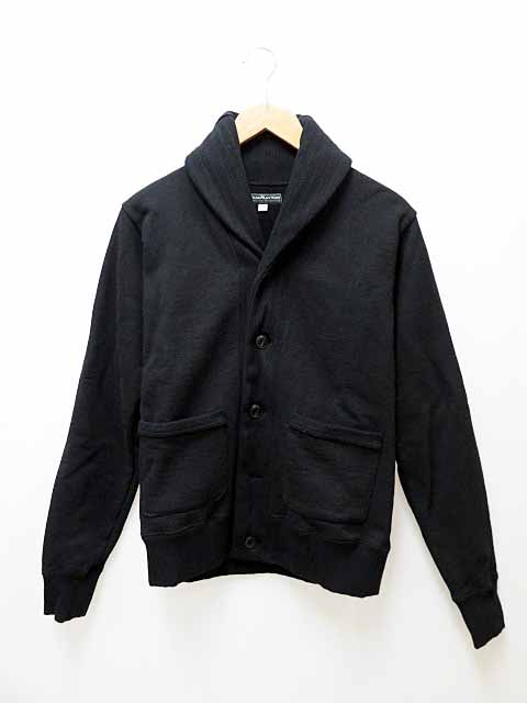 ウエアマスターズ Wear Masters 19fw Big Shawl Cardigan Sweatshirt 38 サイズ ショールカラー スウェット カーディガン ブラック ブランド古着ベクトル 中古 1117 メンズ 037 ベクトルパーク