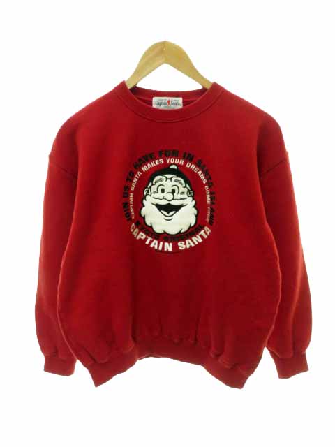 キャプテンサンタ Captain Santa Kyoto Original 京都 オリジナル 刺繍 スウェット S レッド ブランド古着ベクトル 中古 12 015 メンズ 037 ベクトルパーク キャプテンサンタ Captain Santa Kyoto Original 京都 オリジナル 刺繍 スウェット S レッド ブランド古着ベクトル 中古 12 015 メンズ 037 ベクトルパーク