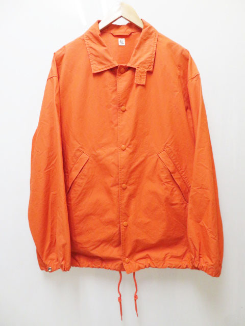 キャプテン サンシャイン Kaptain Sunshine 18ss Ks8sjk12 Coach Jacket コーチジャケット コットン オレンジ 40 ブランド古着ベクトル 中古 1213 メンズ 037 ベクトルパーク