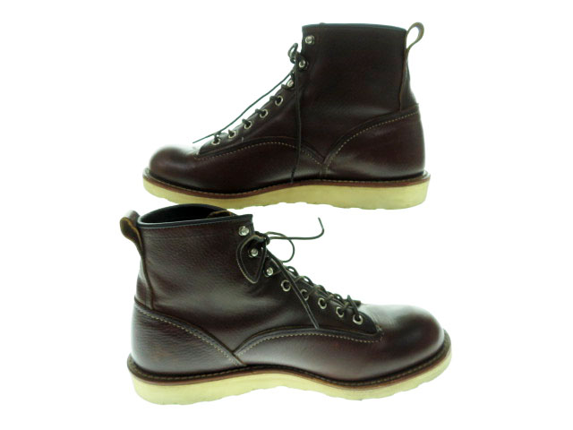 レッドウィング Redwing 2906 Lineman Boots ラインマン ブーツ 8 1 2 D ブラウン ブランド古着ベクトル 中古 メンズ 037 ベクトルパーク