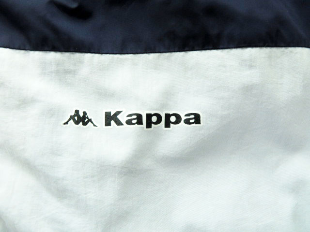 カッパ Kappa ナイロン トラック ジャケット M ホワイト レッド ネイビー ブランド古着ベクトル 中古 メンズ 037 ベクトルパーク