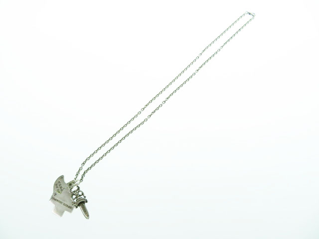 クロムハーツ Chrome Hearts 3 Trinkets トリンケッツ ペンダント Neチェーン ネックレス シルバー ブランド古着ベクトル 中古 メンズ 037 ベクトルパーク