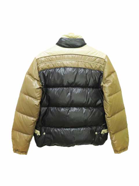 モンクレール Moncler カメルーン ダウン ジャケット 茶タグ 50 650 00 Xs ブラウン ベージュ ブランド古着ベクトル 中古 メンズ 037 ベクトルパーク