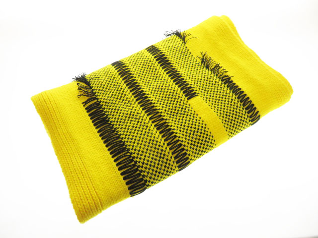 ワイスリー Y-3 DT0902 18AW KNIT SCARF ロングマフラー ニット ...