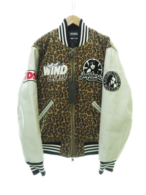 ウィンダンシー Wind And Sea aw Hysteric Glamour ヒステリックグラマー コラボ Stadium Jumper Wds Hys 2 01 スタジャン ブルゾン M ブランド古着ベクトル 中古 メンズ 037 ベクトルパーク