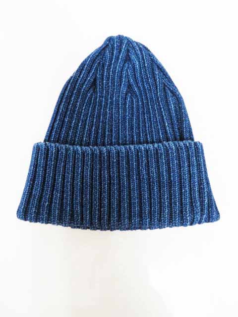 ロウマスタープロダクト Rohw Master Product 美品 インディゴ コットンニットキャップ 日本製 ブランド古着ベクトル 中古 メンズ 037 ベクトルパーク