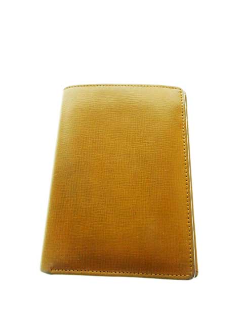 ホワイトハウスコックス White House Cox German Box Calf ボックスカーフ レザー 小銭入れなし 二つ折り 財布 キャメル ブランド古着ベクトル 中古 メンズ 037 ベクトルパーク