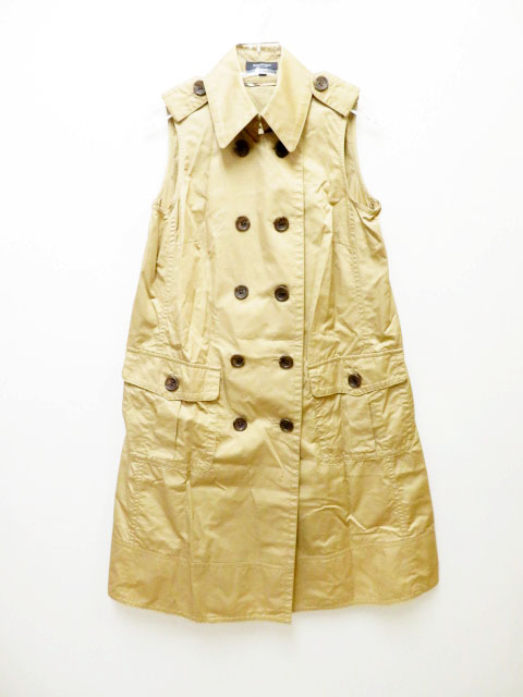 バーバリー Burberry 美品 スリーブレストレンチコート デタッチャブルウォーマー38ベージュ ブランド古着ベクトル 中古 050 レディース 037 ベクトルパーク