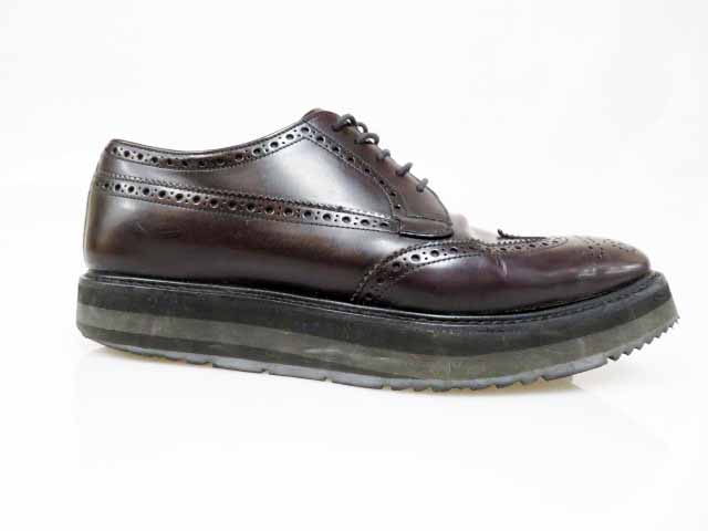 プラダ Prada メダリオン ウィングチップ 厚底 ドレス シューズ 2eg015 5 1 2 ブランド古着ベクトル 中古 メンズ 037 ベクトルパーク プラダ Prada メダリオン ウィングチップ 厚底 ドレス シューズ 2eg015 5 1 2 ブランド古着ベクトル 中古 メンズ 037 ベクトルパーク