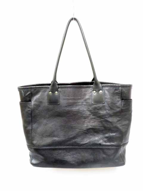 モト Moto Bag19 Goat Leather Tote Black レザートートバッグ ブランド古着ベクトル 中古 メンズ 037 ベクトルパーク モト Moto Bag19 Goat Leather Tote Black レザートートバッグ ブランド古着ベクトル 中古 メンズ 037 ベクトルパーク