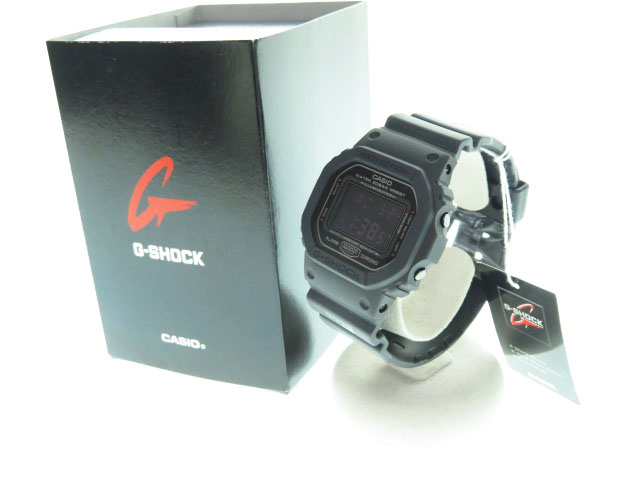 ジーショック G Shock Dw 5600ms 1dr Mat Black Red Eye ブラック レッドアイ デジタル 腕時計 ブランド古着ベクトル 中古 メンズ 037 ベクトルパーク