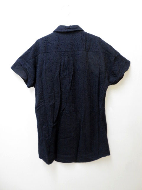 バーバリー Burberry カットワーク刺繍レースシャツ ワンピースチュニック 44 ブランド古着ベクトル 中古 レディース 037 ベクトルパーク