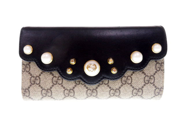 ブラック系 開店記念セール 新品未使用 Gucci グッチ 財布 メンズ レディース スタッズ 人気ブランド 折り財布 レディースブラック系 33 039 Jkkniu Edu