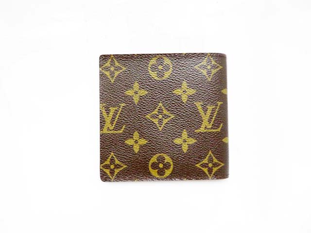 ルイヴィトン Louis Vuitton 美品 ポルトフォイユマルコ 二つ折り財布 モノグラム M ブランド古着ベクトル 中古 メンズ レディース 037 ベクトルパーク