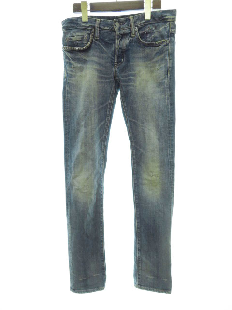 ヒステリックグラマー Hysteric Glamour スタッズ付き スキニー デニムパンツ 30 ブルー ブランド古着ベクトル 中古 メンズ 037 ベクトルパーク