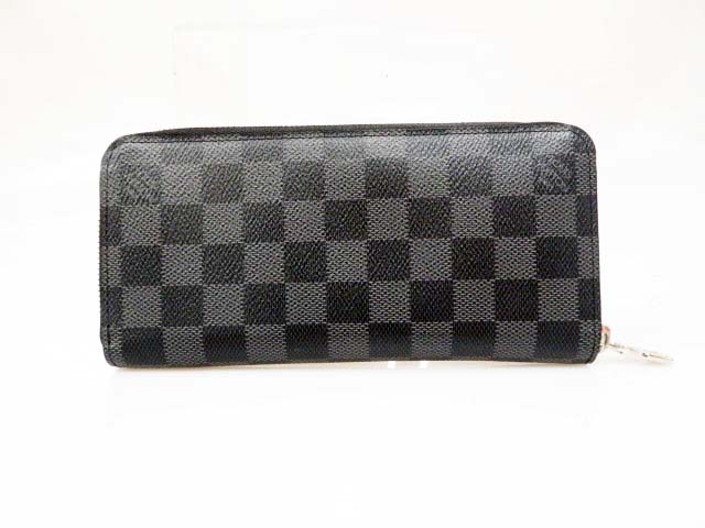 ルイヴィトン LOUIS VUITTON N63095 ダミエグラフィット ジッピー ウォレット 長財布 【ブランド古着ベクトル】【中古】210728 メンズ