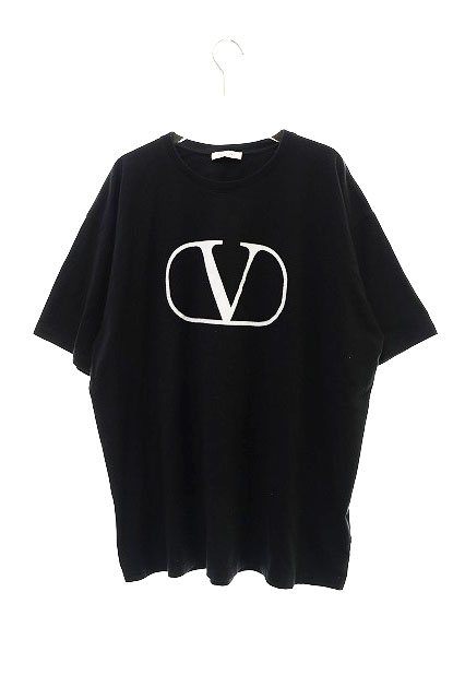 ヴァレンティノ ヴァレンチノ Valentino 正規品 19ss V Logo ロゴ 半袖 Tシャツカットソーm ブランド古着ベクトル 中古 メンズ 037 ベクトルパーク