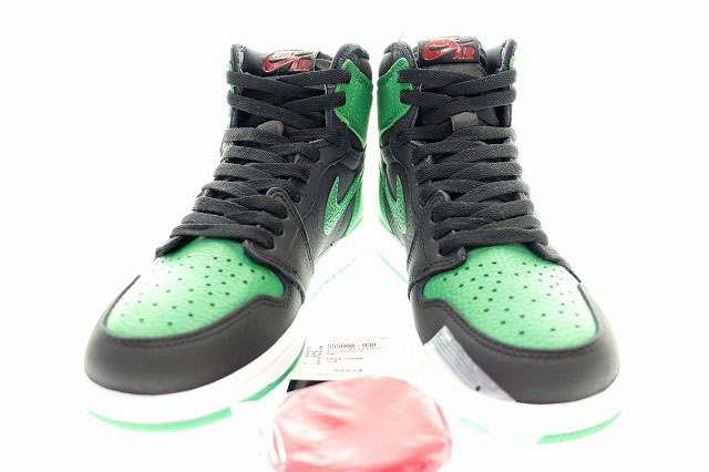 未使用品 ナイキ NIKE AIR JORDAN 1 RETRO HIGH OG PINE GREEN 2020 売り出し値下 ナイキ 26cm used エアジョーダン スニーカー