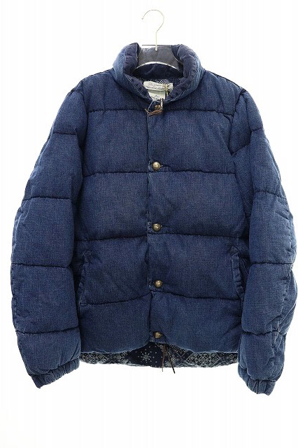 レミレリーフ Remi Relief ナチュラル 加工 デニム ダウン ジャケット インディゴ ブルー Xl ブランド古着ベクトル 中古 2321 メンズ 037 ベクトルパーク レミレリーフ Remi Relief ナチュラル 加工 デニム ダウン ジャケット インディゴ ブルー Xl ブランド古着ベクトル 中古 2321 メンズ 037 ベクトルパーク