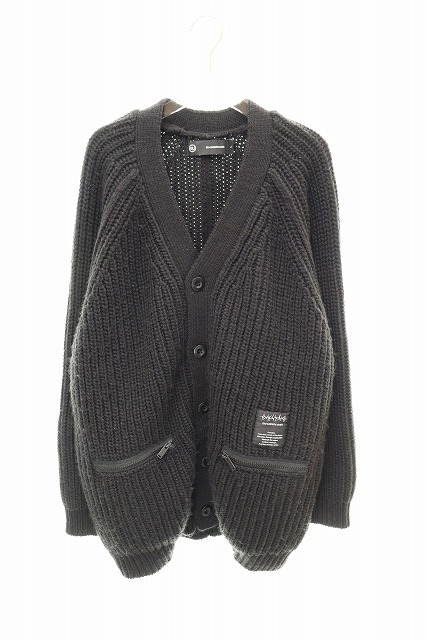 ジーユー Gu Undercover アンダーカバー ニット カーディガン L 黒 ブラック ブランド古着ベクトル 中古 2731 メンズ 037 ベクトルパーク