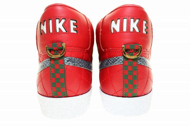 NIKE SB BLAZER SUPREME 2006 コラボ ナイキ NIKE BLAZER SB SUPREME 2006 29cm VARSITY RED 313962-601
