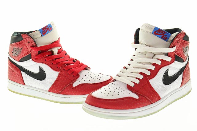 ナイキ NIKE AIR JORDAN 1 RETRO HIGH OG ORIGIN STORY 26cm 555088 