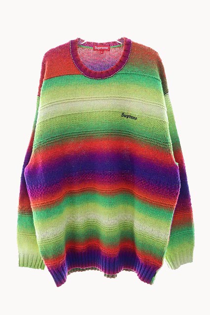 Supreme Gradient Stripe Sweater Supreme Gradient Stripe Sweater